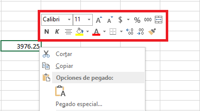 Formato de celdas en Excel 2013