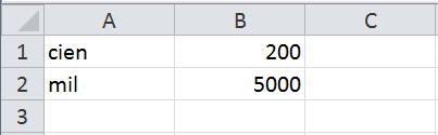 filas y columnas de excel