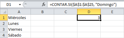 Cómo contar repeticiones en Excel