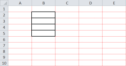 Ocultar las líneas de división de una hoja en Excel