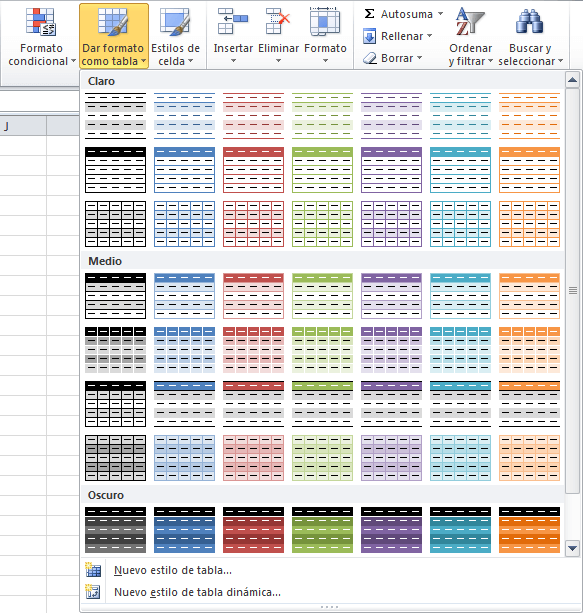 Cómo Crear Una Tabla En Excel • Excel Total