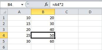 Referencias absolutas y relativas en Excel