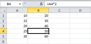 ¿Como usar referencias relativas con ejercicios o ejemplos en Excel?