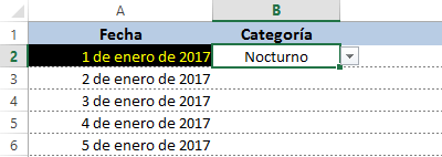 Calendario 2017 Excel XLS