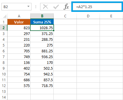 Aplicar un porcentaje de descuento en Excel