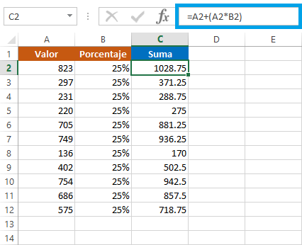 Cómo restar un porcentaje a una cantidad en Excel