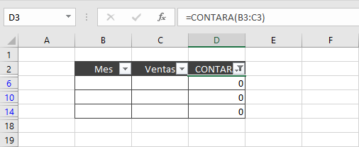 Cómo quitar las filas en blanco en Excel