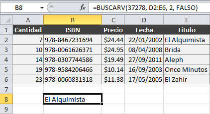 Búsqueda basada en una fecha