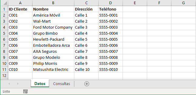 BUSCARV con datos de otra hoja