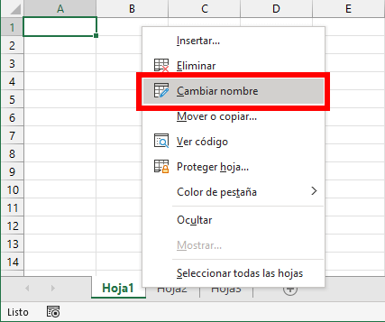 Cómo está formado un libro de trabajo en Excel