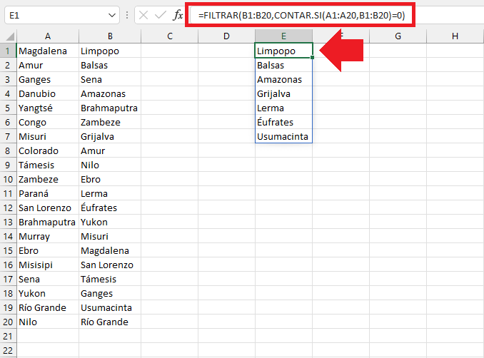 Cómo Comparar Dos Columnas En Excel • Excel Total 3706