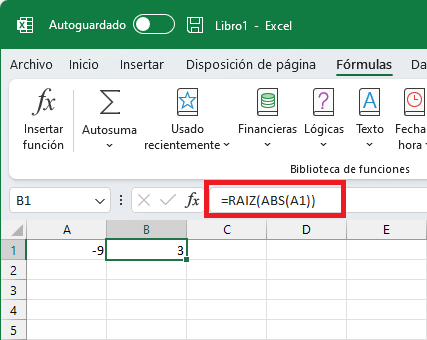Cómo hacer una raíz cuadrada en Excel