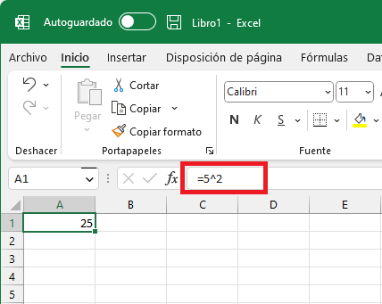 Cómo calcular la raíz cuadrada en Excel