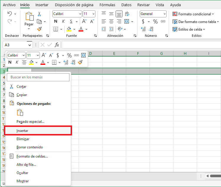 Columnas Y Filas En Excel • Excel Total 6055