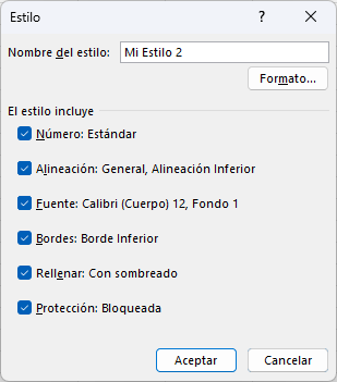 Duplicar un estilo de celda en Excel