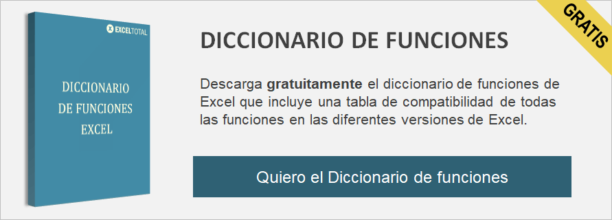 Funciones De Excel Lista Completa De Funciones Por Categoria