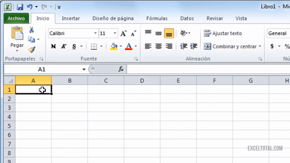 Conoce la cinta de opciones en Excel • Excel Total