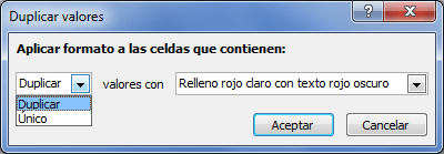 Resaltar celdas con formato condicional