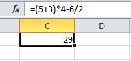 Uso de paréntesis en fórmulas de Excel