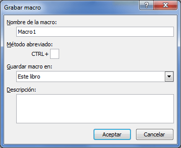 Qué es una macro en Excel 2010