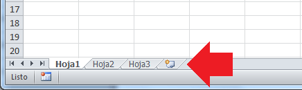 Resultado de imagen para hojas del libro en excel