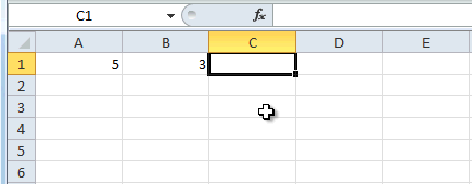 Insertar fórmulas en Excel
