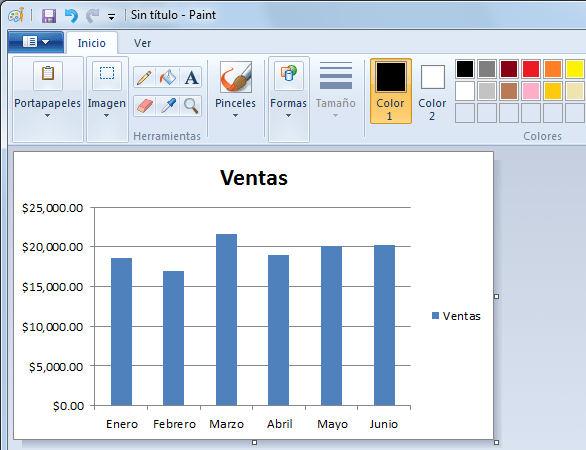 Guardar gráficos de Excel como imagen