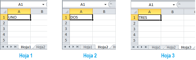 Buscar en varias hojas en Excel