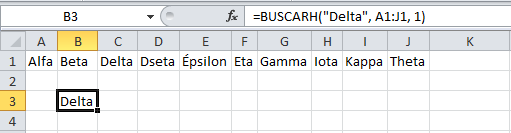 BUSCARV y BUSCARH en Excel