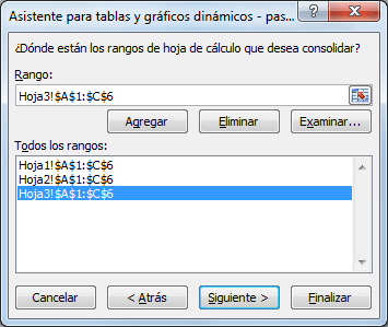 Cómo consolidar datos en Excel