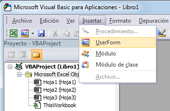 Formularios en VBA