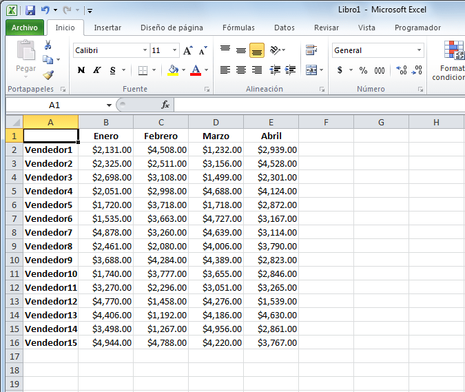 Cómo limitar el área de trabajo en Excel