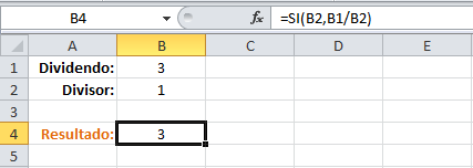 Cómo evitar el error #¡DIV/0! en Excel