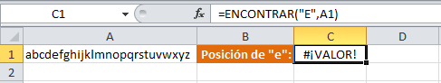 Tutorial Excel 2010: Función ENCONTRAR