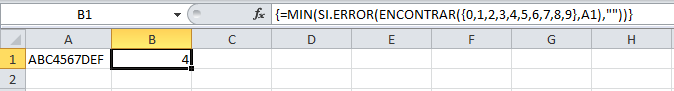 Extraer números de códigos alfanumércios en Excel