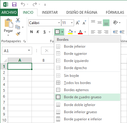 Resultado de imagen para formato de celdas  excel office 2013