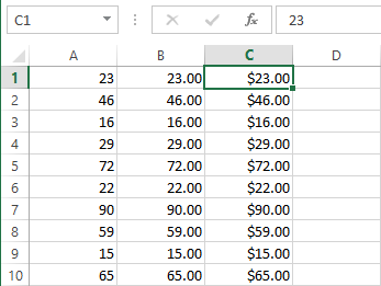 Tipos de datos en Excel 2013