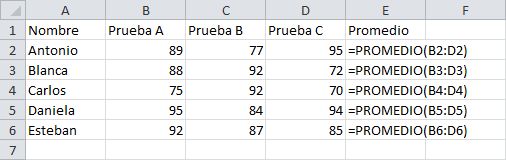Excel muestra formulas en lugar de valores