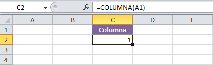 Convertir número de columna a letra en Excel