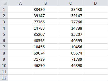 Convertir número con formato texto a número en Excel