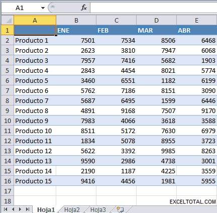 Macro para resaltar la celda activa en Excel