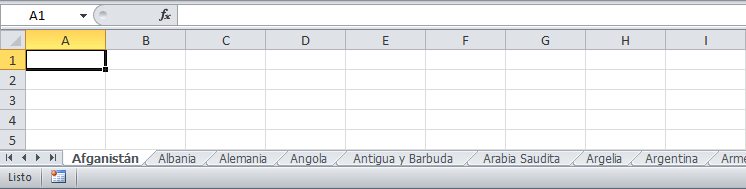 Cómo ordenar alfabéticamente las hojas de Excel