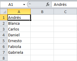 Cómo cargar datos a un ComboBox en Excel