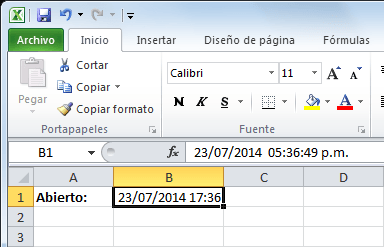 Ejecutar automáticamente una macro al abrir un libro de Excel
