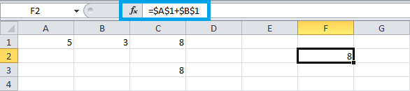 Referencias relativas y absolutas en Excel