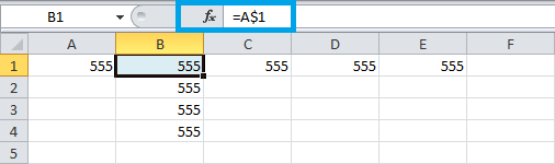 Referencias relativas, absolutas y mixtas en Excel