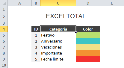Descargar calendario 2015 en Excel