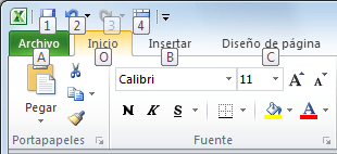 Atajo de teclado para combinar celdas en Excel