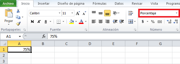 Cómo Calcular Porcentajes En Excel Excel Total