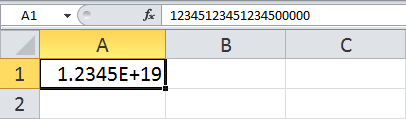 Excel cambia los últimos dígitos a ceros